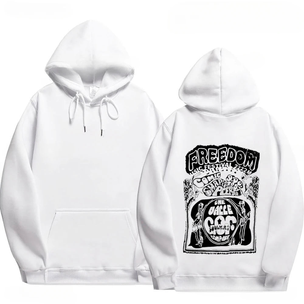 Hoodies Cry of Fear para homens e mulheres, moletom unissex de manga comprida, com capuz frente e verso, tamanho XS-3XL, novo estilo, 2024