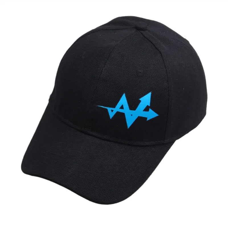 Boné de beisebol ao ar livre biblioteca de jogo de ruina chapéu de sol cosplay impresso boné de guerra adulto unissex adereço ajustável