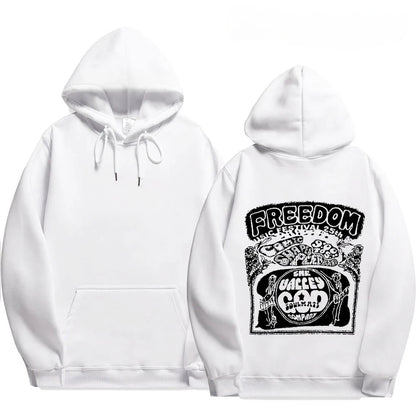 Hoodies Cry of Fear para homens e mulheres, moletom unissex de manga comprida, com capuz frente e verso, tamanho XS-3XL, novo estilo, 2024