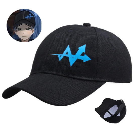 Boné de beisebol ao ar livre biblioteca de jogo de ruina chapéu de sol cosplay impresso boné de guerra adulto unissex adereço ajustável