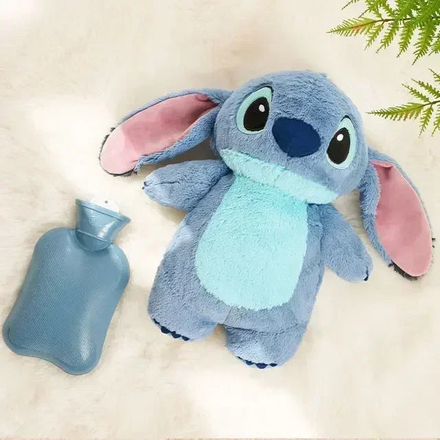 Aoger disney anime hobby ponto inverno extra grande pelúcia garrafa de água quente casa feminina enchimento de água mão mais quente presente namorada