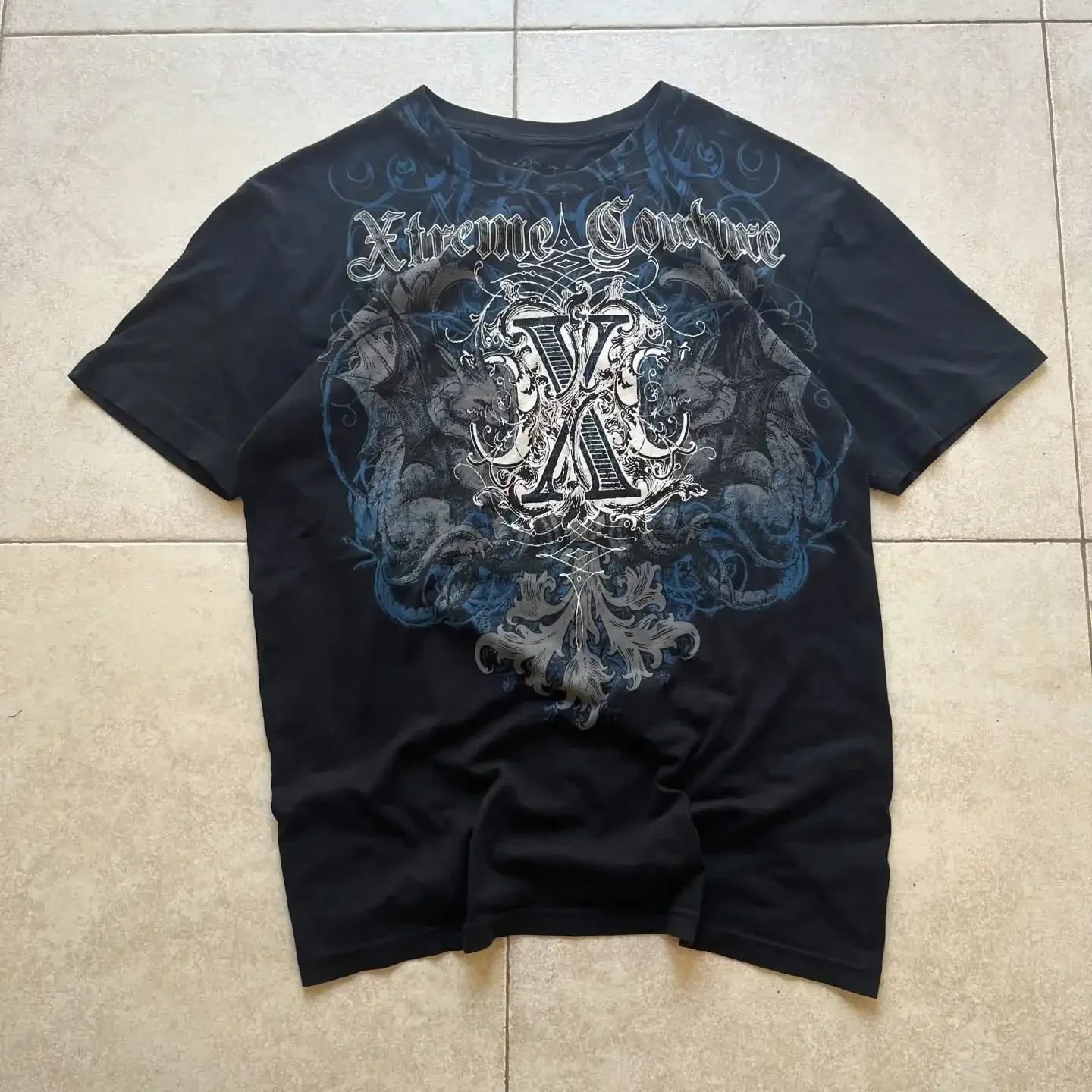 Gótico xtreme verão camiseta homem 2000s asas crânio gráfico camiseta leve algodão manga curta casual respirável camiseta