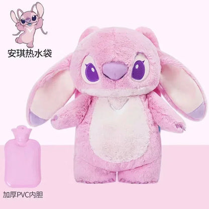 Aoger disney anime hobby ponto inverno extra grande pelúcia garrafa de água quente casa feminina enchimento de água mão mais quente presente namorada