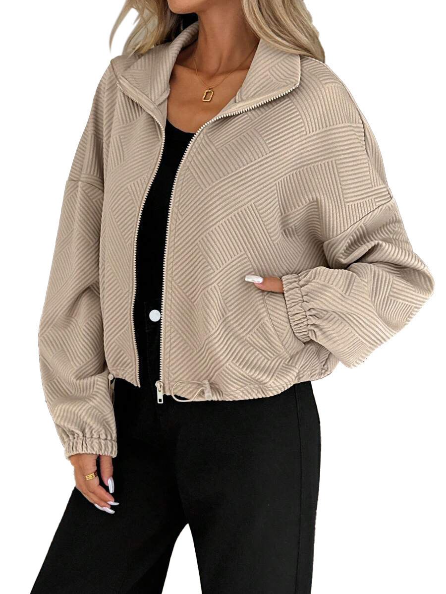 Women's Loose Baseball Uniform Coat